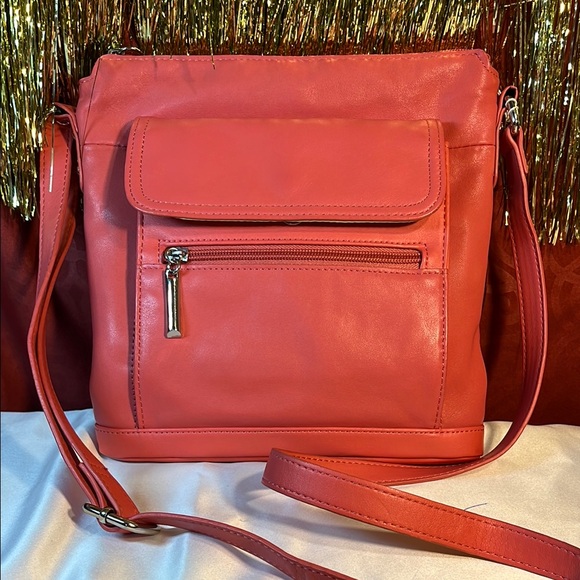 EUC-Gianni Bernini Coral Crossbody Bag